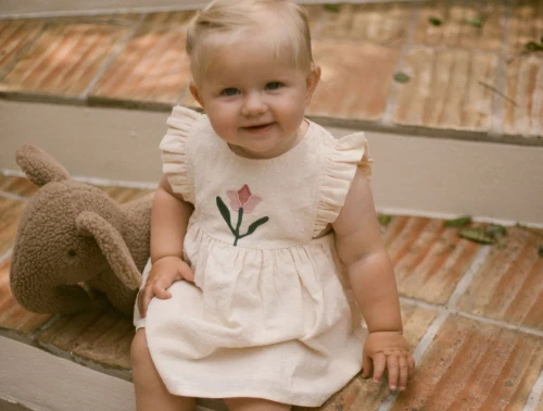 Lil Atelier turtledove loose skirtall kjole